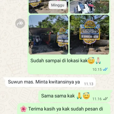 Pengiriman Papan Bunga Duka Rambutan