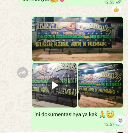 Pengiriman Papan Bunga Duka Rambutan