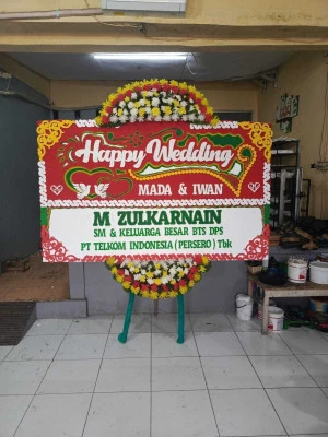 Papan Bunga di Rambutan