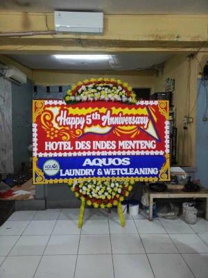 Papan Bunga di Rambutan